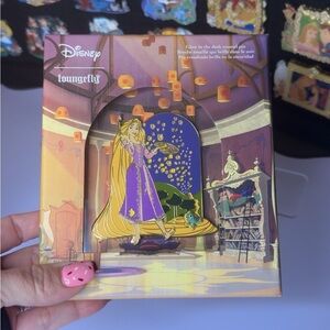 Disney Loungefly Tangled Floating Lights Enamel Pin
